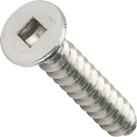 square drive screws for metal